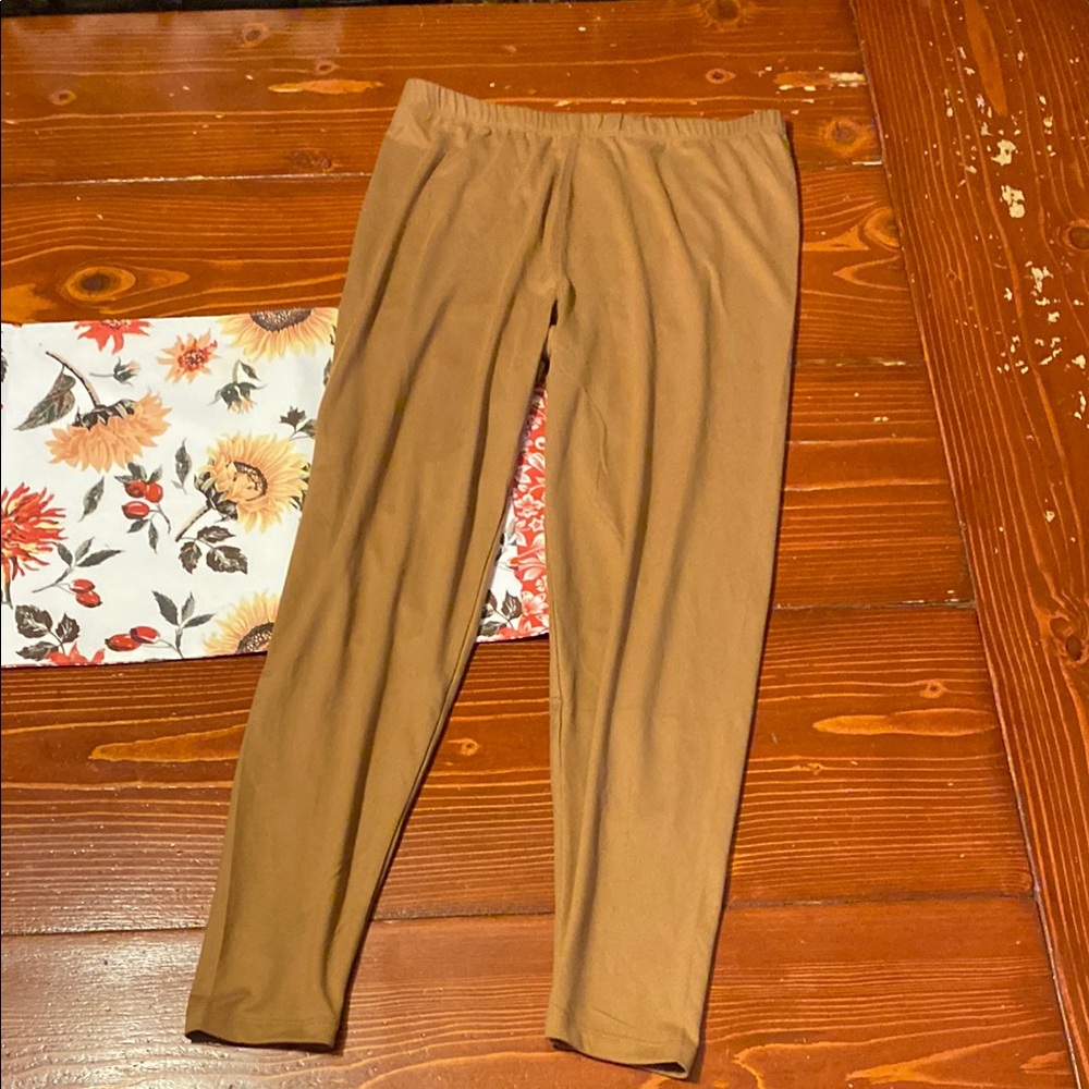 Zenana camel color leggings - Picture 3 of 6